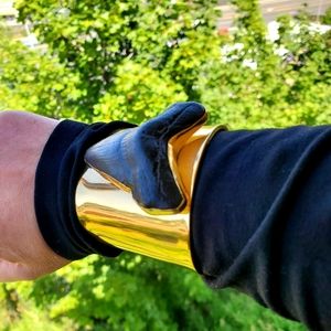 Alchemia Fossilized Shark Tooth Solid Cuff